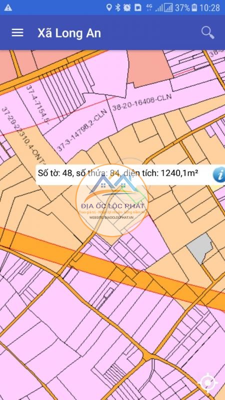 1240m2 long an long thành giá đầu tư